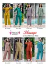 Maanya Vol 1 By Mystic 9 Silk With Embroidery Work Co Ord Set